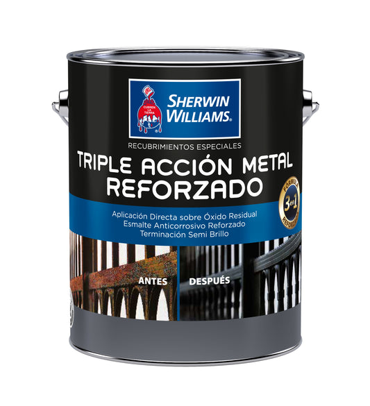 TRIPLE ACCION METAL REFORZADO NEGRO 1/4 GL - Espacio Store