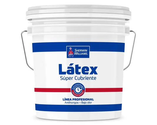 LATEX LINEA PROFESIONAL SUPER CUBRIENTE BCO/BASE X TIN 4GL - Espacio Store